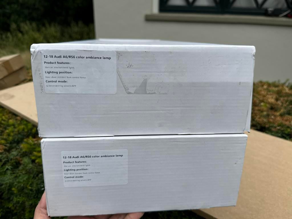 Auto Sfeerverlichting voor Audi A6/RS6 (2012-2018), Auto-onderdelen, Verlichting, Ophalen of Verzenden, Nieuw, Audi