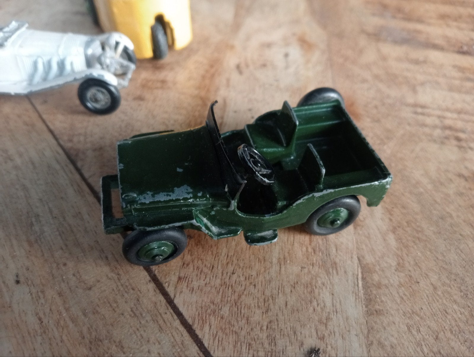 Dinky toys Jeep, Ophalen of Verzenden, Gebruikt, Auto