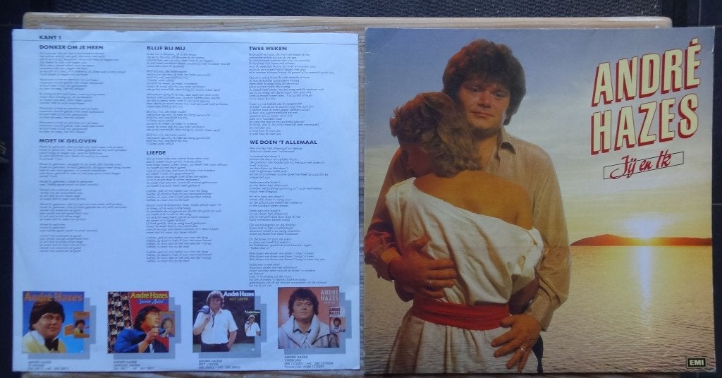 LP Andre Hazes      (Jij en Ik)   uit 1984, Cd's en Dvd's, Beschermende buitenhoes, LP, Ophalen of Verzenden, Zo goed als nieuw