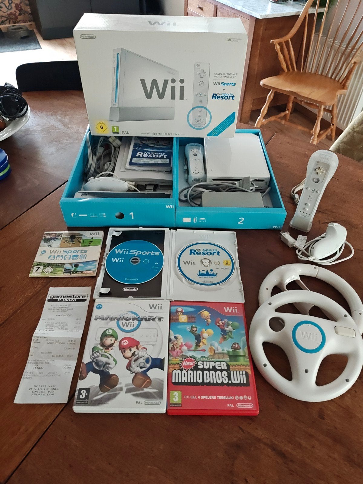 Wii Sports Resort Pack (CIB) met extra's en games., Spelcomputers en Games, Spelcomputers | Nintendo Wii, Ophalen of Verzenden
