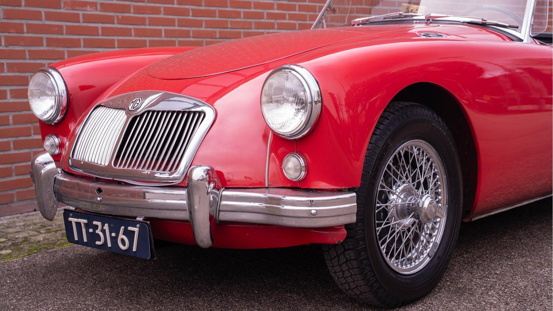 MG A A 1500 MK1 NETTE AUTO! UIT COLLECTIE Cabriolet, foto 8