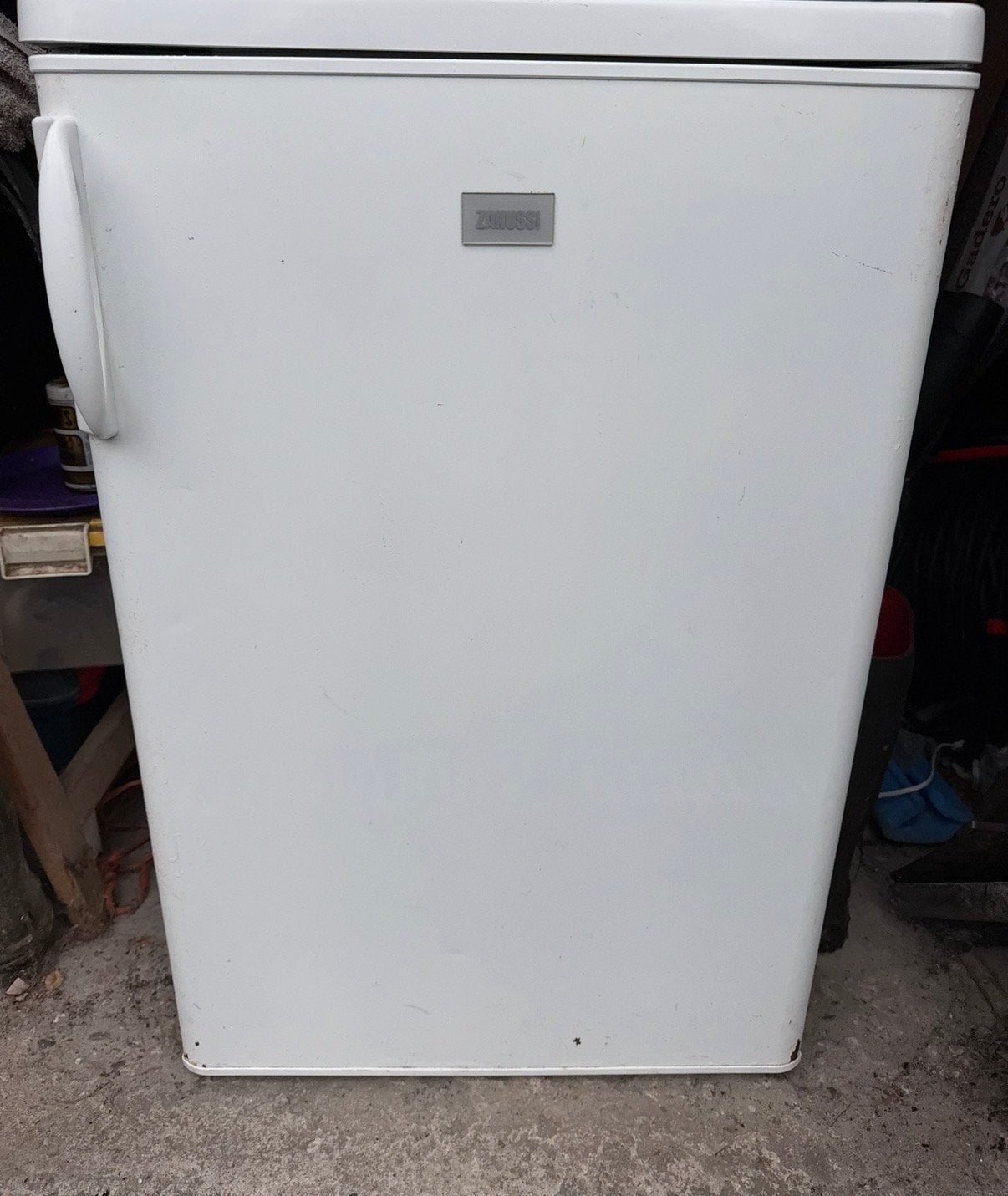 Te koop Zanussi TT150-4S Koelkast met vriesvak, Gebruikt, 75 tot 100 liter, 45 tot 60 cm, Met vriesvak