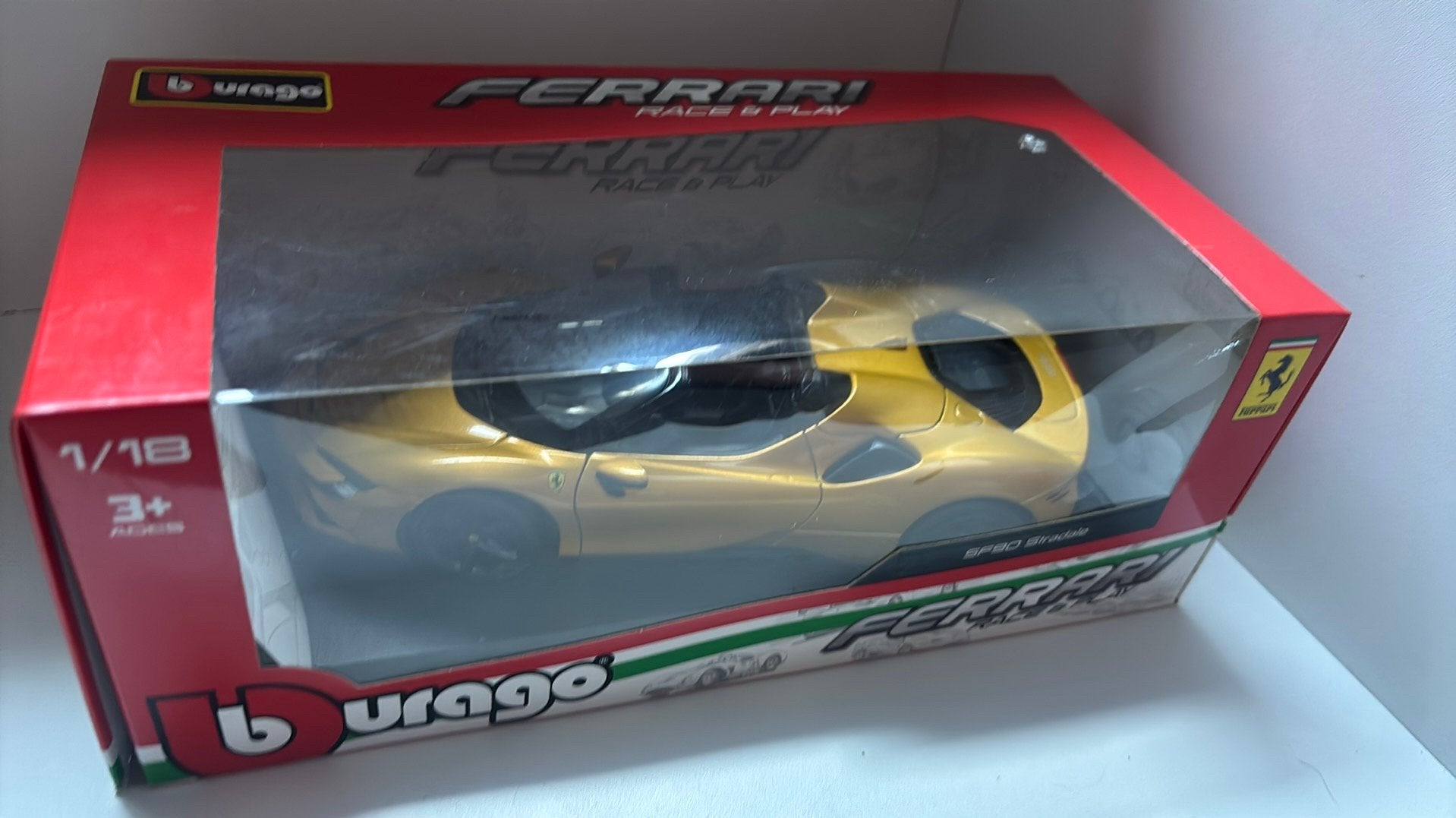 Ferrari sf90 stradale bburago 1.18, Ophalen of Verzenden, Bburago, A, A