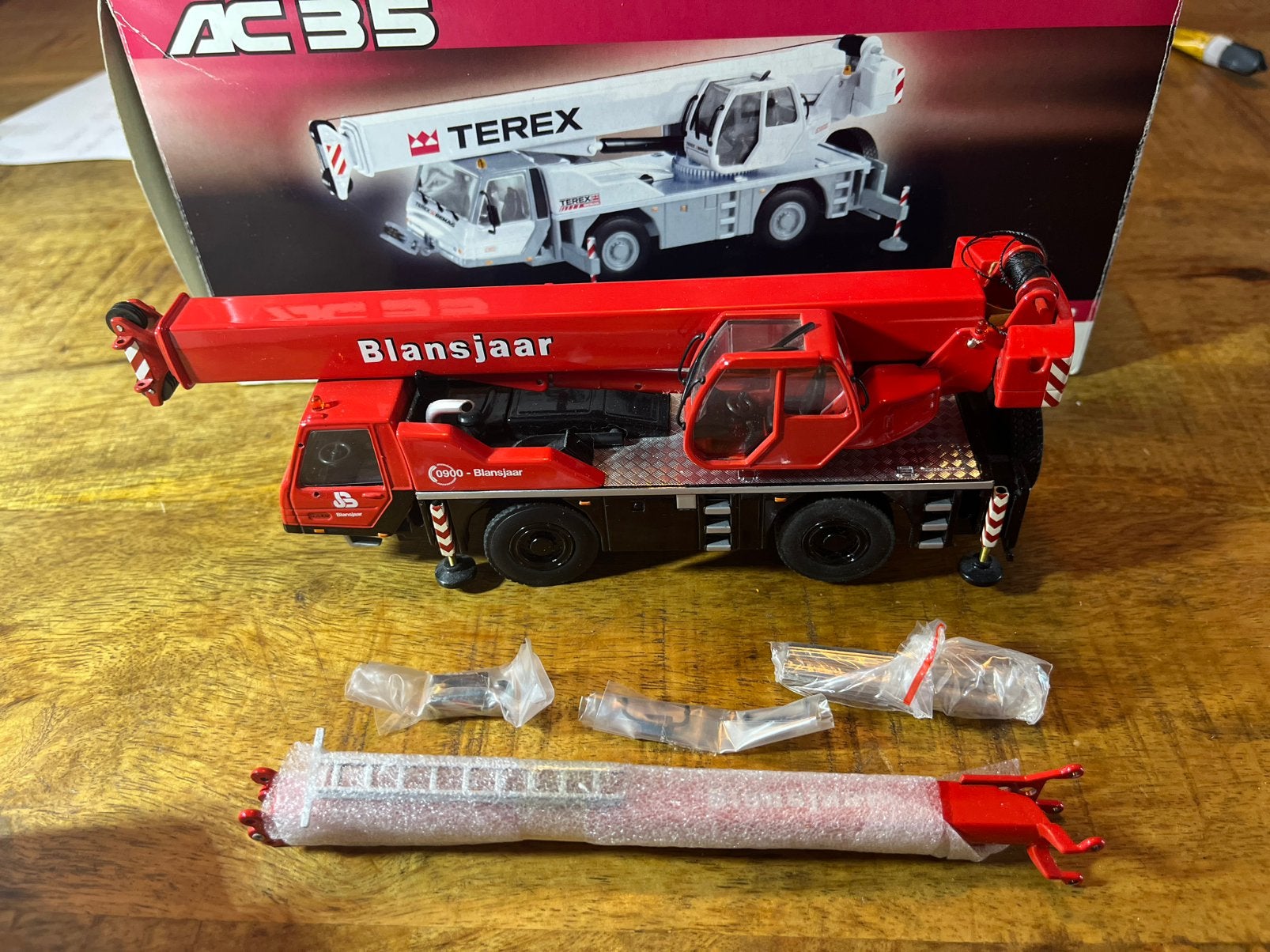 Blansjaar terex demag AC 35, Ophalen of Verzenden, Zo goed als nieuw, Hijskraan, Tractor of Landbouw, Wsi
