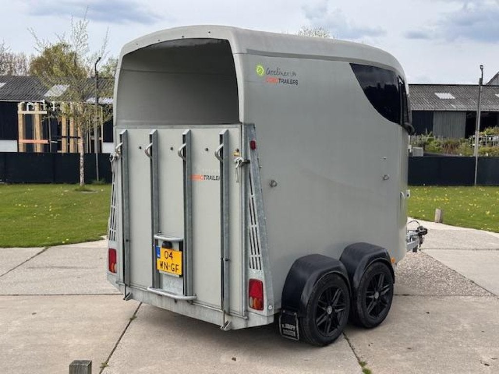 Bücker Careliner M 2 paadentrailer MARGE TOPPER, Gebruikt, Polyester, 2-paards trailer