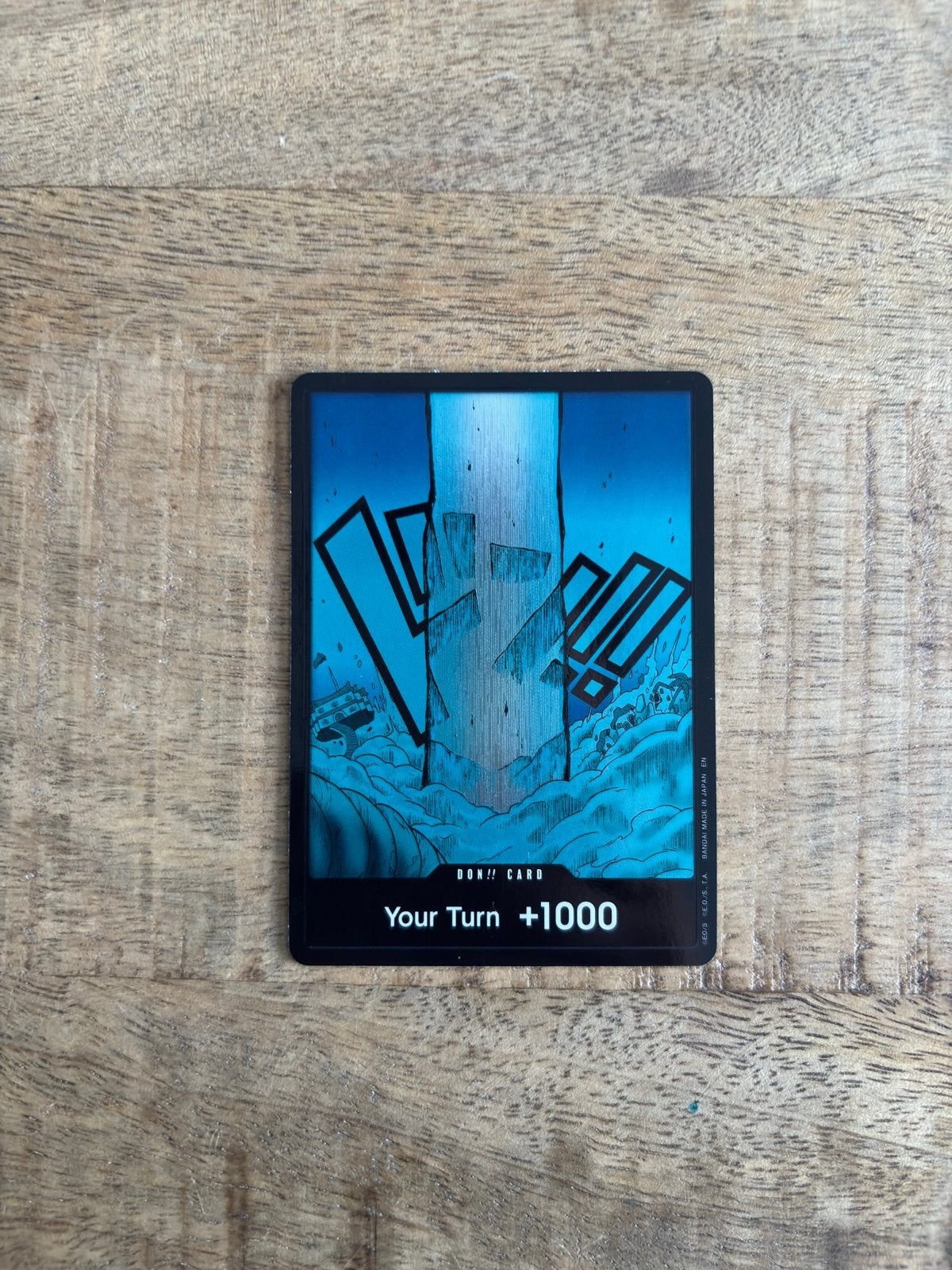 One Piece Card Game DON!! Card Your Turn +1000, Hobby en Vrije tijd, Verzamelkaartspellen | Magic the Gathering, Zo goed als nieuw