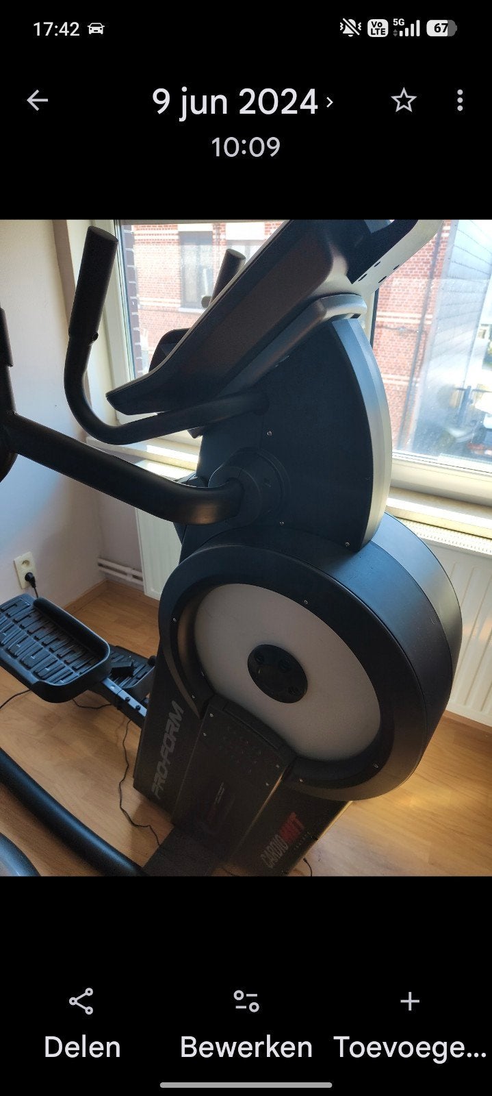 Proform hiit trainer, Ophalen, Zo goed als nieuw, Crosstrainer