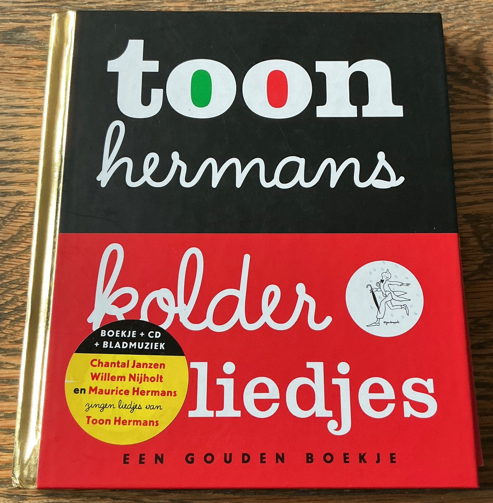 Een gouden boekje Toon Hermans met cd plus boekjes, Ophalen of Verzenden, Zo goed als nieuw, Fictie algemeen, Gouden boekje