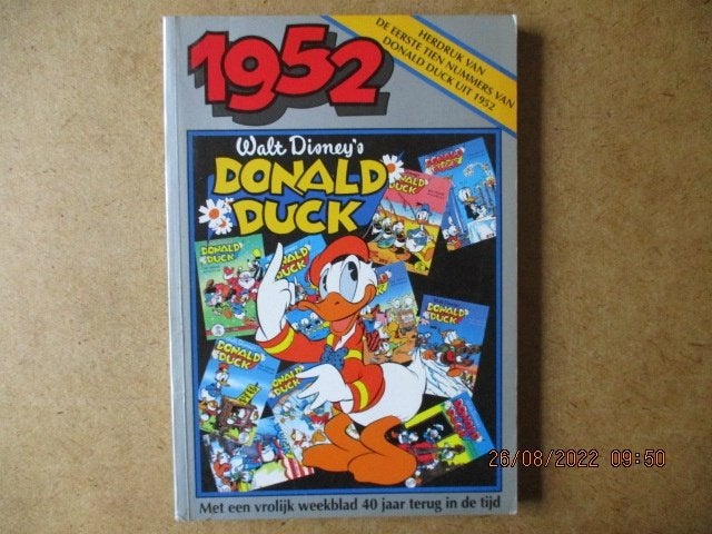 adv6983 donald duck jubileum 2, Eén stripboek, Ophalen, Gelezen