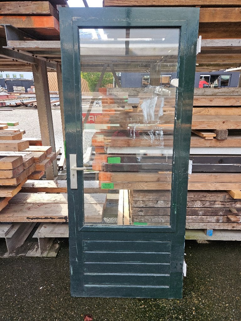 Achterdeur schuurdeur buitendeur deur 207 x 87,5 ( 338 ), Ophalen, Gebruikt, 80 tot 100 cm, Buitendeur