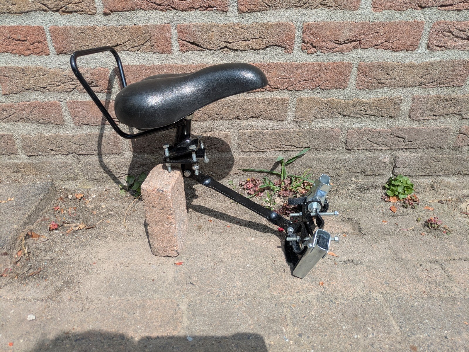 Kinder fietsstoel - voor op de frame, Fietsen en Brommers, Fietsaccessoires | Fietsstoeltjes, Ophalen, Onbekend, Voorzitje, 0 t/m 13 kg