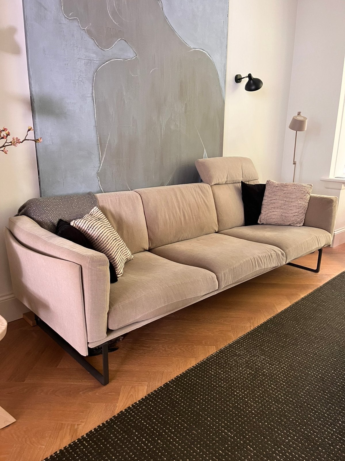 Cassina Otto 8 - 3 zitsbank by PieroLissoni, Huis en Inrichting, Ophalen, Zo goed als nieuw