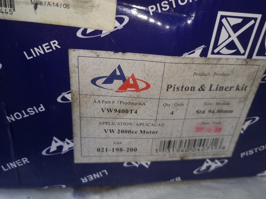 Te koop:  2000cc Cilinderset voor VW T2 (CJ / CU), Ophalen, Zo goed als nieuw, Pop