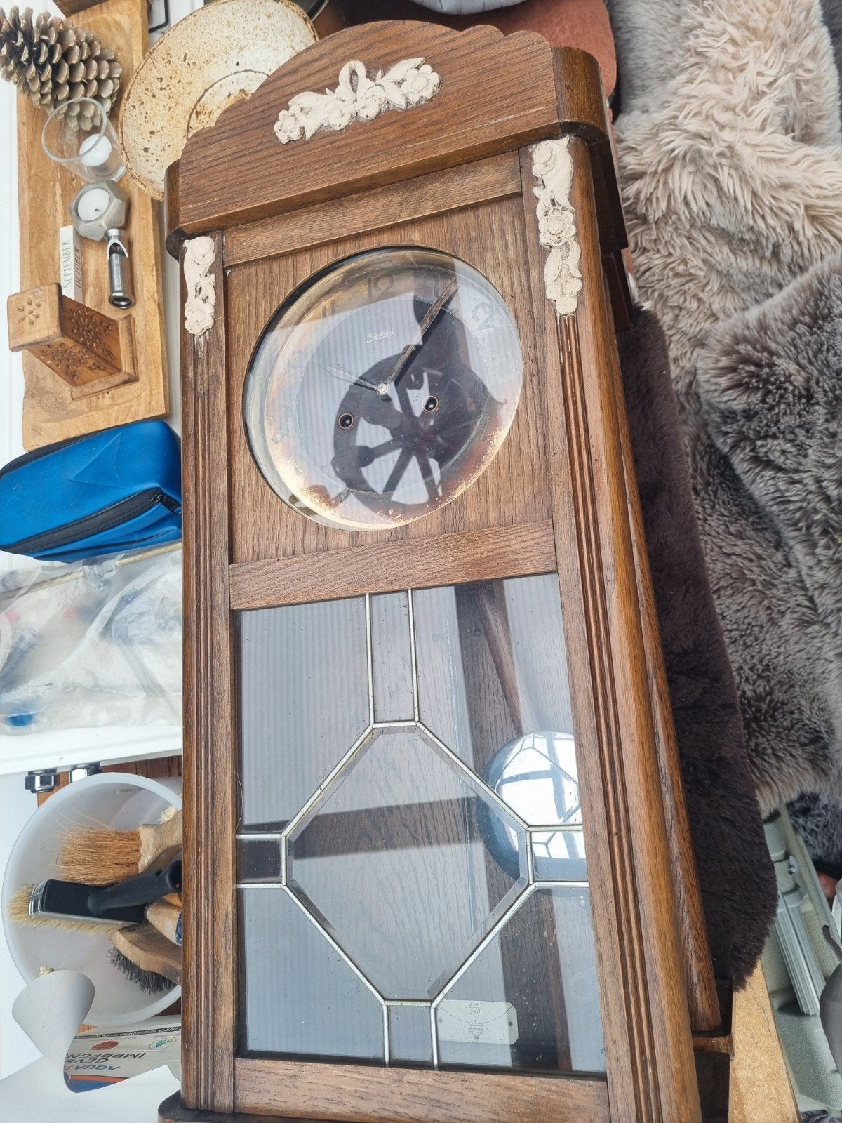 junghans klok, Ophalen, Rechthoekig, Minder dan 50 cm
