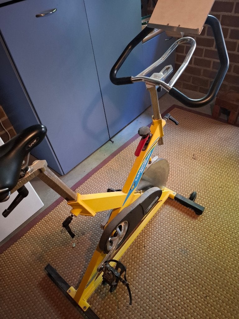 Spinningbike, Ophalen, Gebruikt, Spinningfiets, Metaal