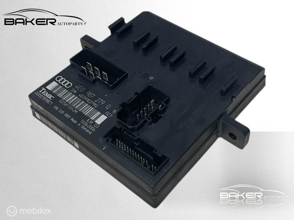 Body control module Audi A8 D3 5.2 S8 ('02-'10) 4E0907279Q, Audi, Gebruikt, Audi, Ophalen of Verzenden