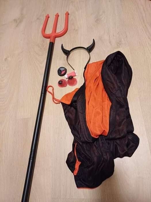 Duivel kostuum, Carnaval, Maat 42/44 (L), Ophalen of Verzenden, Zo goed als nieuw