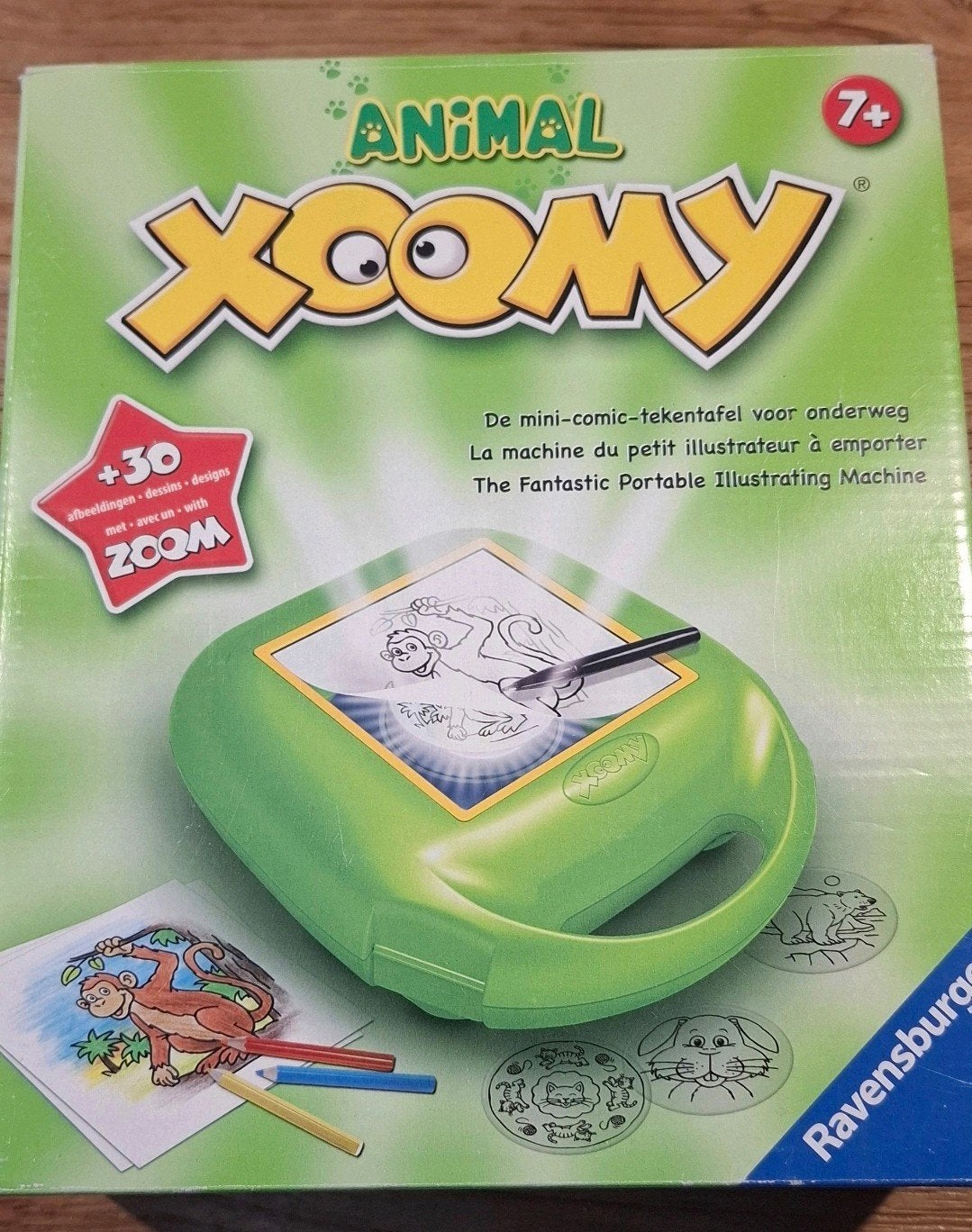 Animal Xoomy mini tekentafel, Ophalen of Verzenden, Zo goed als nieuw, Knutselen, Met licht