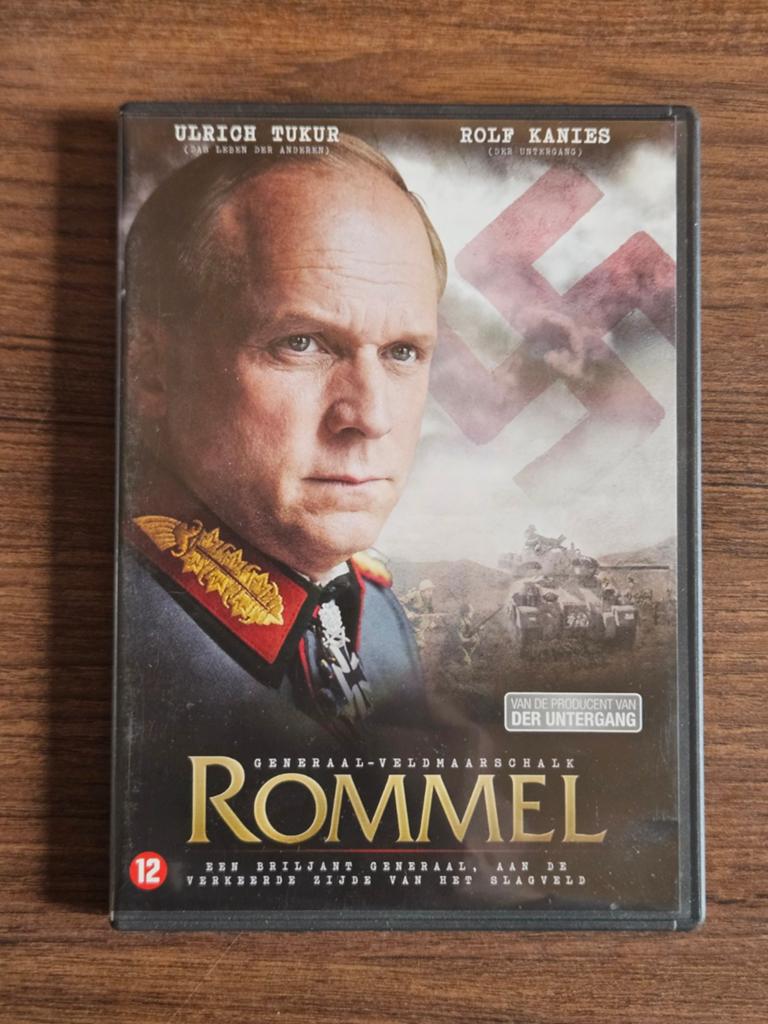 DVD Rommel Ulrich Tukur Tweede Wereldoorlog, Vanaf 12 jaar, Ophalen of Verzenden, Gebruikt, Waargebeurd drama