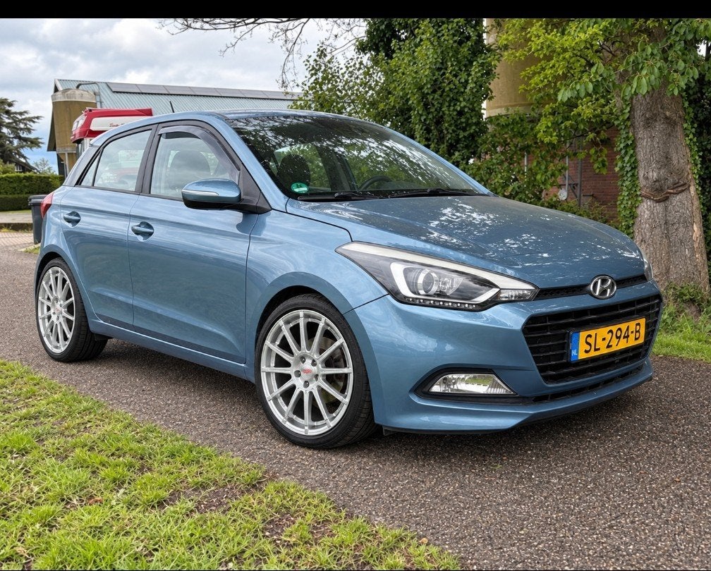 Hyundai i20 1.0 T-gdi Blue 100PK 2018 Blauw, Voorwielaandrijving, 450 kg, 40 €/maand, Blauw