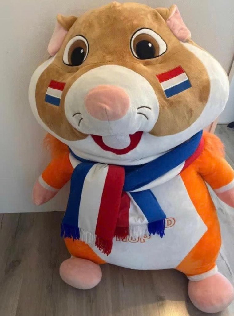 Voetbal xxl hamster ah, Albert Heijn, Ophalen
