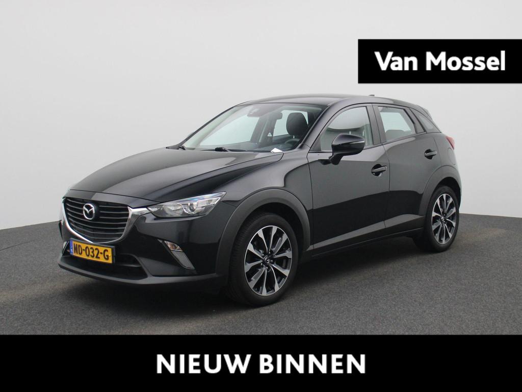 Mazda CX-3 2.0 SkyActiv-G 120 TS | Bluetooth | Navigatie | A, Auto's, Voorwielaandrijving, Stof, Gebruikt, 4 cilinders