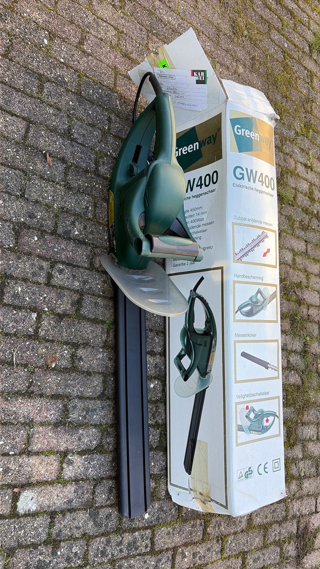 Heggenschaar van Greenway, Ophalen, Gebruikt, Elektrisch
