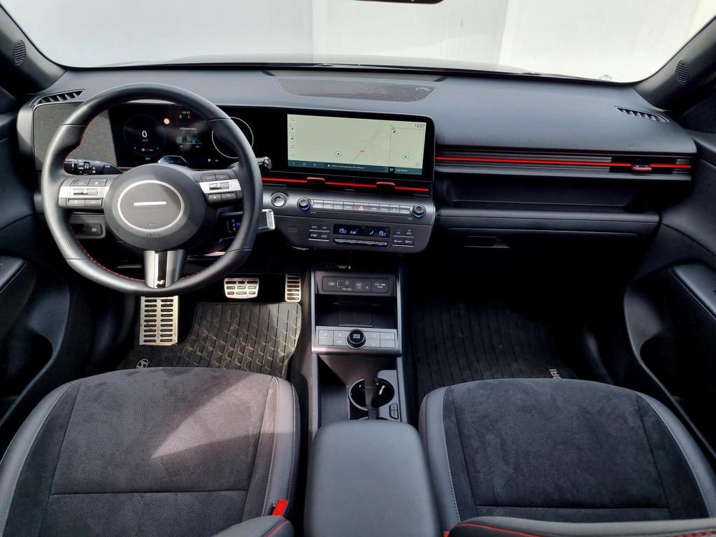 Hyundai Kona 1.6 GDI HEV N Line Automaat Fabrieksgarantie to, Auto's, Hyundai, Euro 6, 2 kWh, 138 pk, Origineel Nederlands