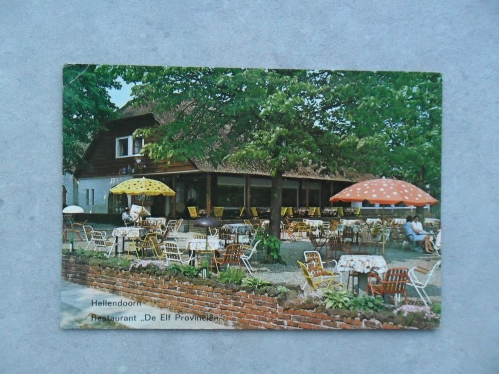 Hellendoorn, sprookjestuin de Elf Provincien/terras 1971, Verzenden, 1960 tot 1980, Ongelopen, Overijssel