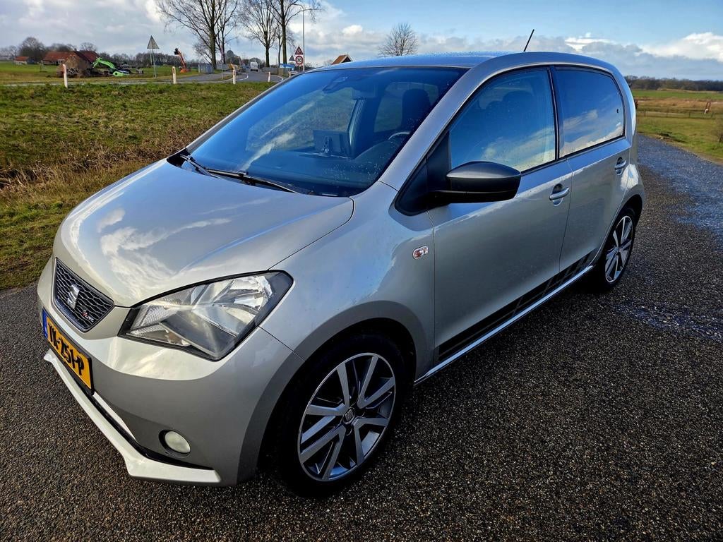 Seat Mii 1.0 MPI 60pk Ecomotive 5D 2018 Grijs FR-Line, Voorwielaandrijving, Stof, Elektrische ramen, 4 stoelen