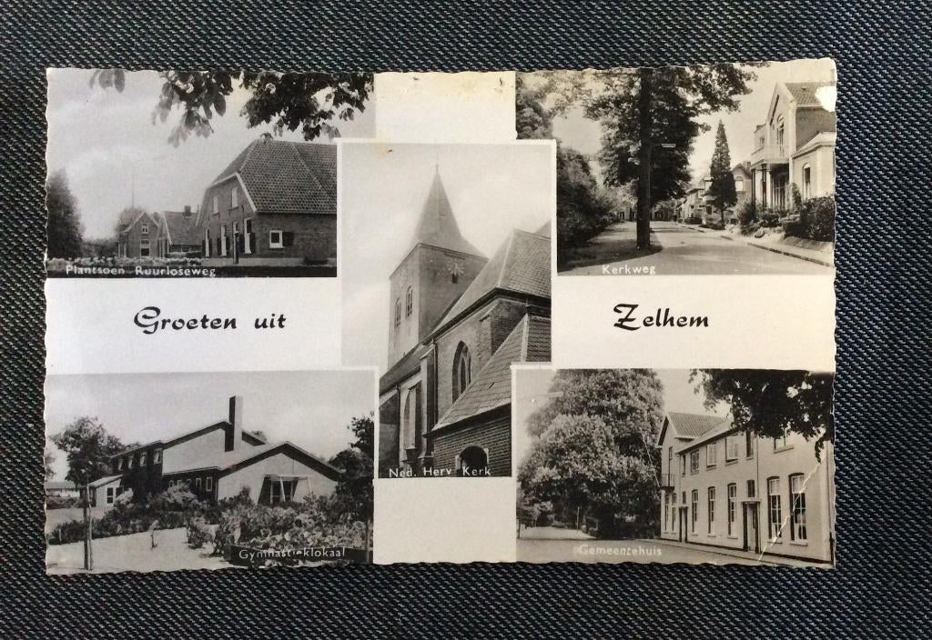 Zelhem, groeten uit, Verzamelen, Ansichtkaarten | Nederland, Ophalen of Verzenden, 1960 tot 1980, Gelopen, Gelderland
