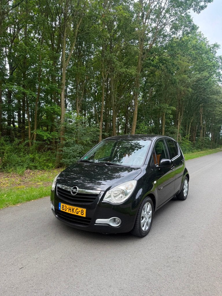 Opel Agila 1.2 Enjoy, Airco, APK!, Auto's, Opel, Voorwielaandrijving, 86 pk, 4 cilinders, 965 kg