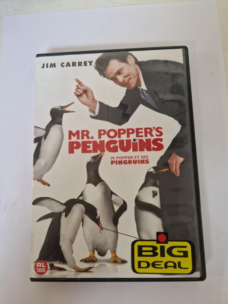 Mr. Popper's Penguins DVD - Jim Carrey, Alle leeftijden, Ophalen of Verzenden, Overige genres