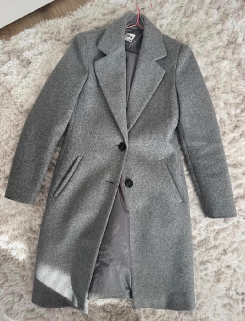 Zara nette manteljas grijs XS, Ophalen of Verzenden, Zo goed als nieuw, Maat 34 (XS) of kleiner, Grijs