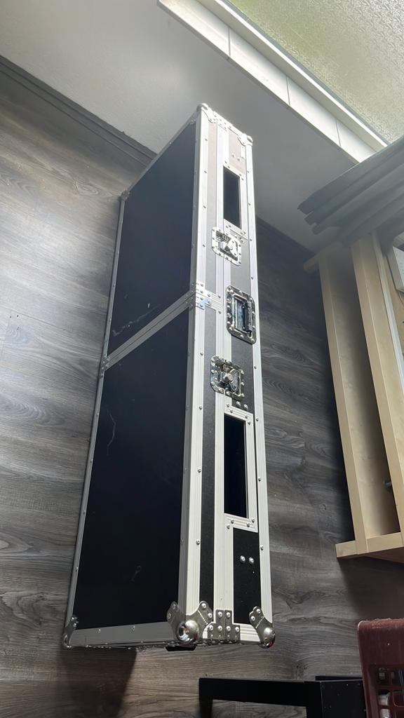 Flightcase voor 19inch mixer en 2x speler, Ophalen, Zo goed als nieuw, Overige instrumenten, Flightcase