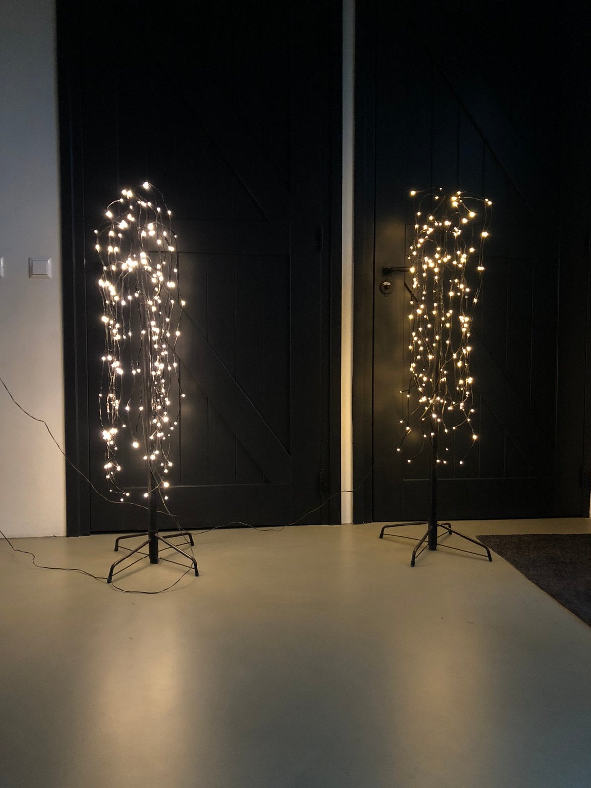 Tweekerst  lichtboompjes voor één prijs, Ophalen, Zo goed als nieuw