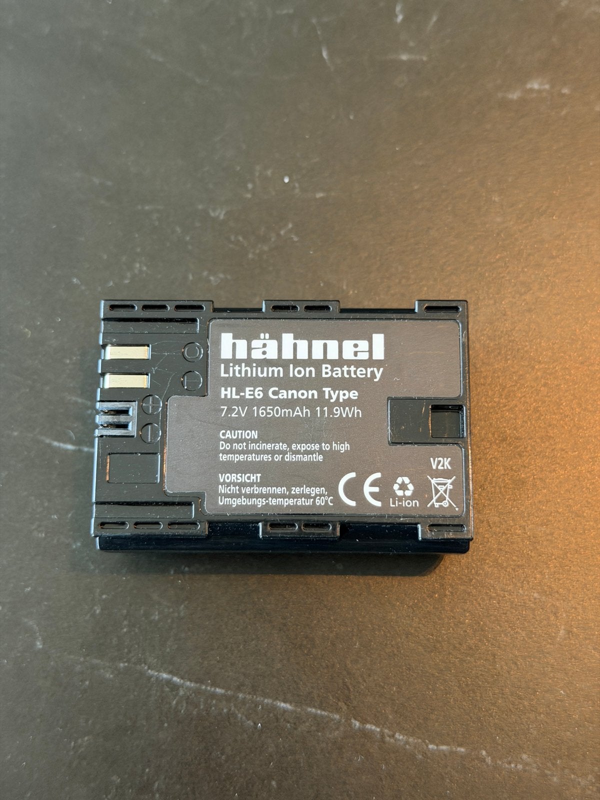 Hähnel HL-E6 Lithium Ion Batterij voor Canon, Gebruikt, Overige merken, Canon, Accu