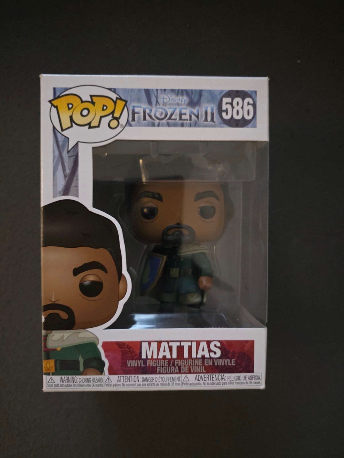 Funko Pop! Disney Frozen II Mattias #586, Ophalen of Verzenden, Nieuw