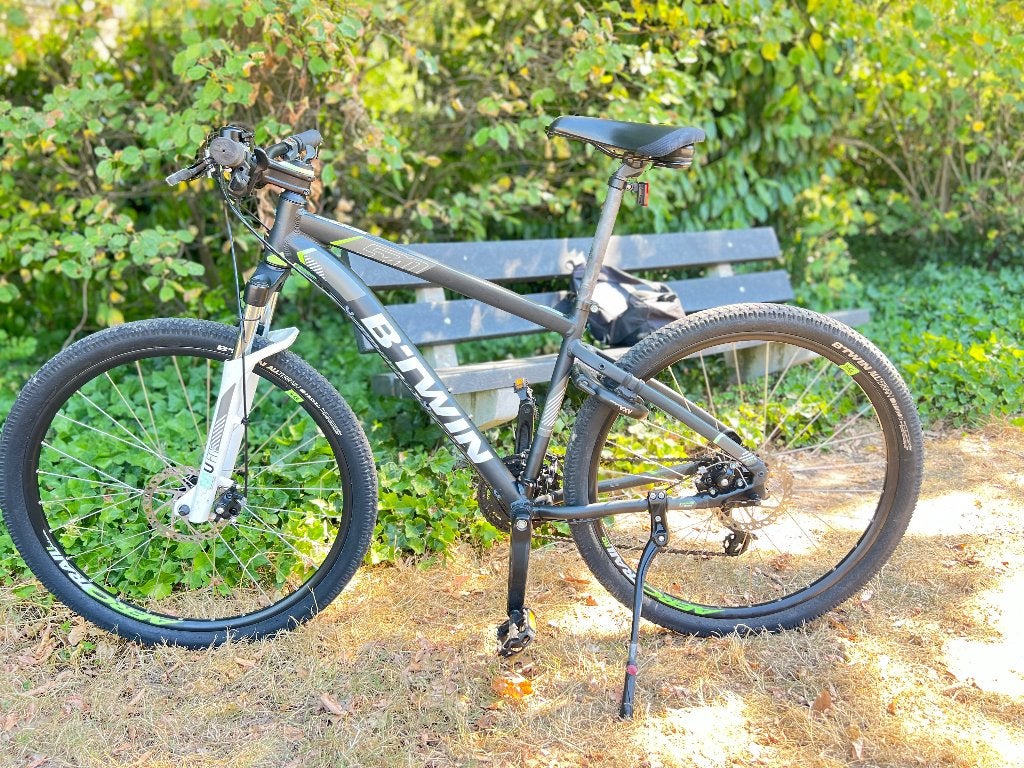Fiets BTwin Rockrider 520 MTB, 28 inch, Vering, Minder dan 49 cm, Zo goed als nieuw