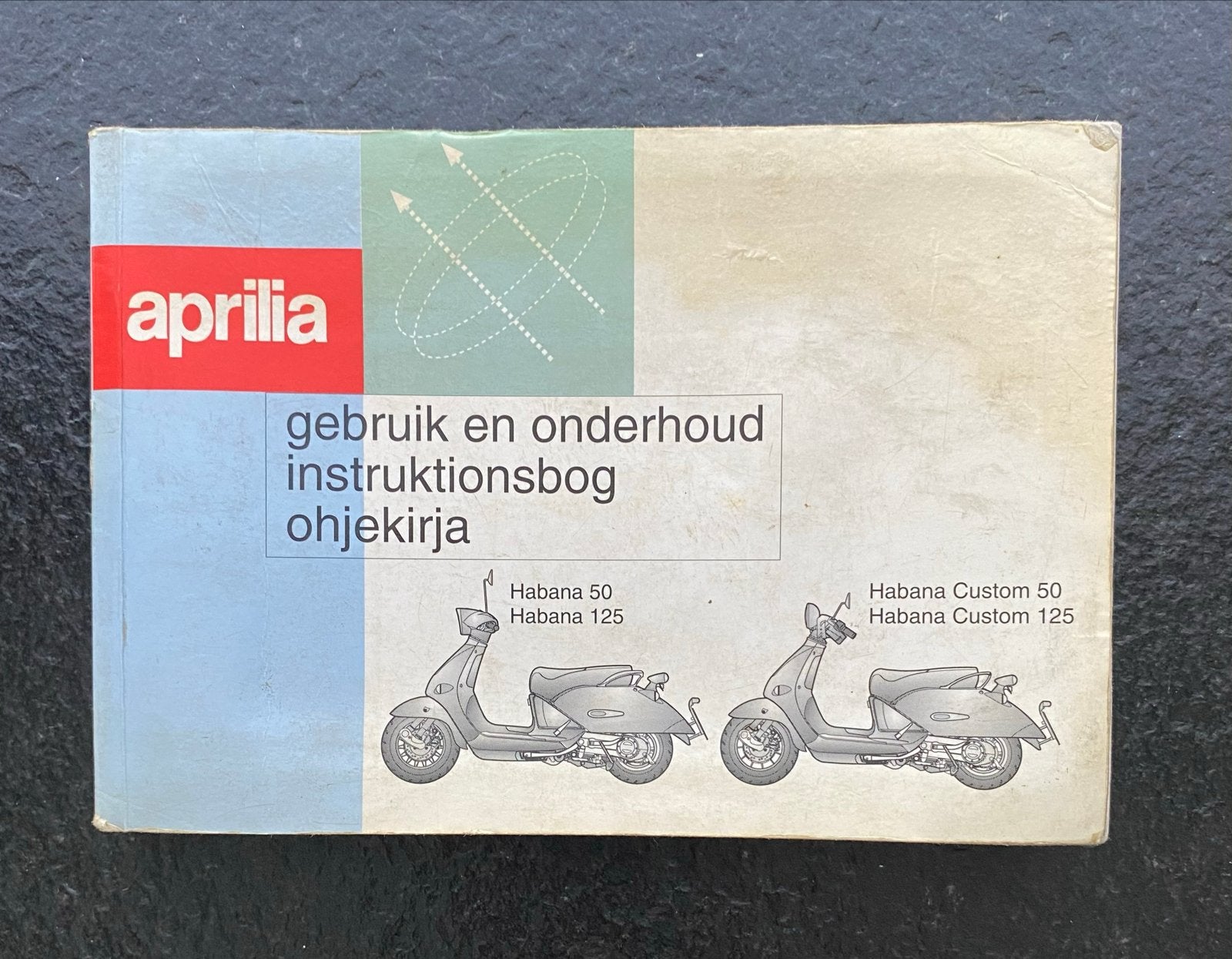 Onderhoudsboekje Aprilia Habana/Custom 50/125, Ophalen, Gebruikt, Overige typen