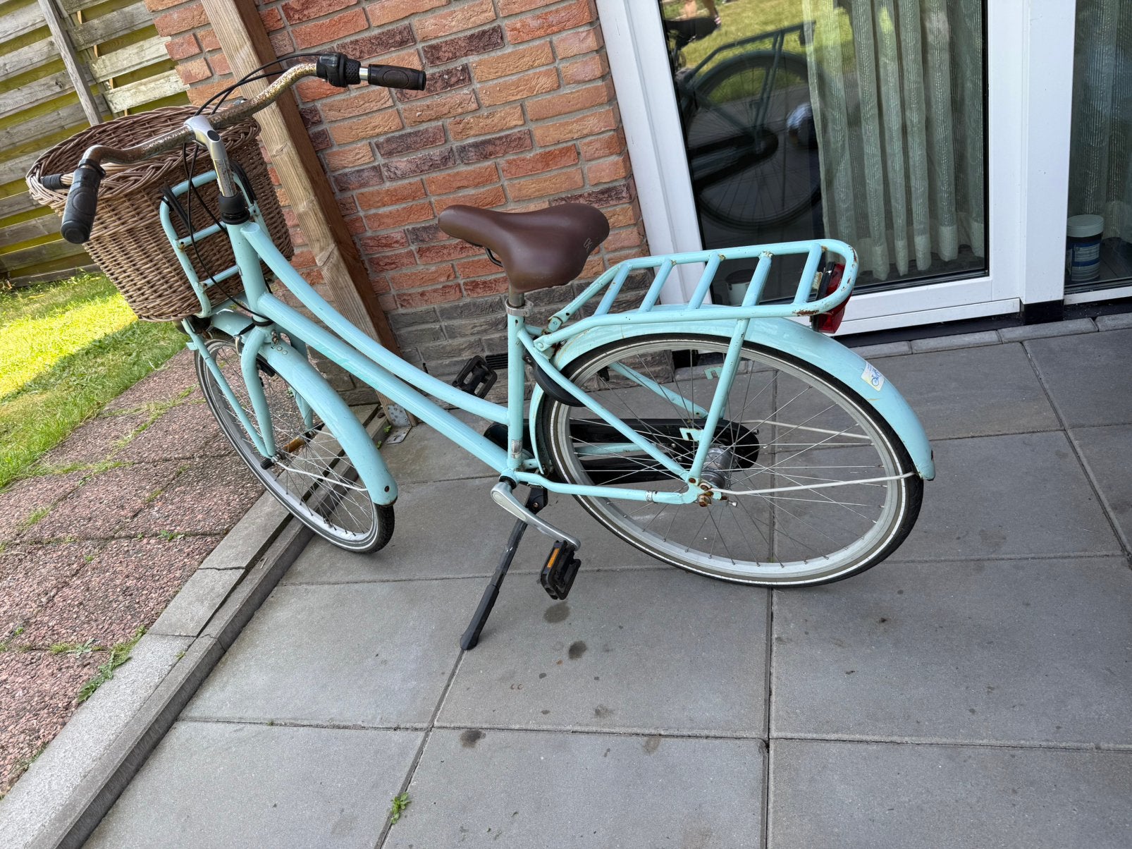 Mooie blauwe kinderfiets, Ophalen of Verzenden, Zo goed als nieuw, 20 inch