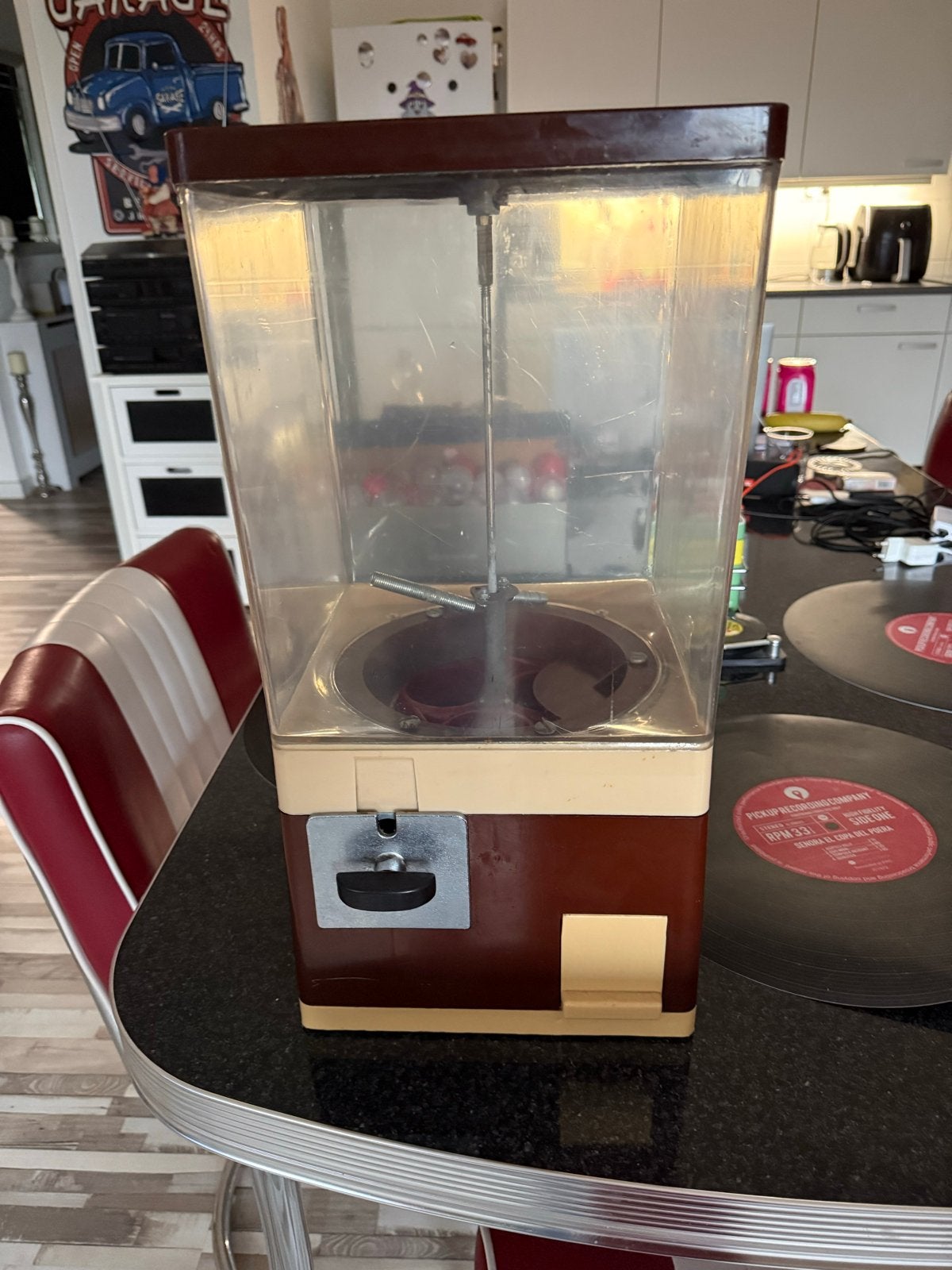 Vintage kauwgomballenautomaat - Retro snoepautomaat, Verzamelen, Automaten | Overige, Ophalen of Verzenden, Gebruikt
