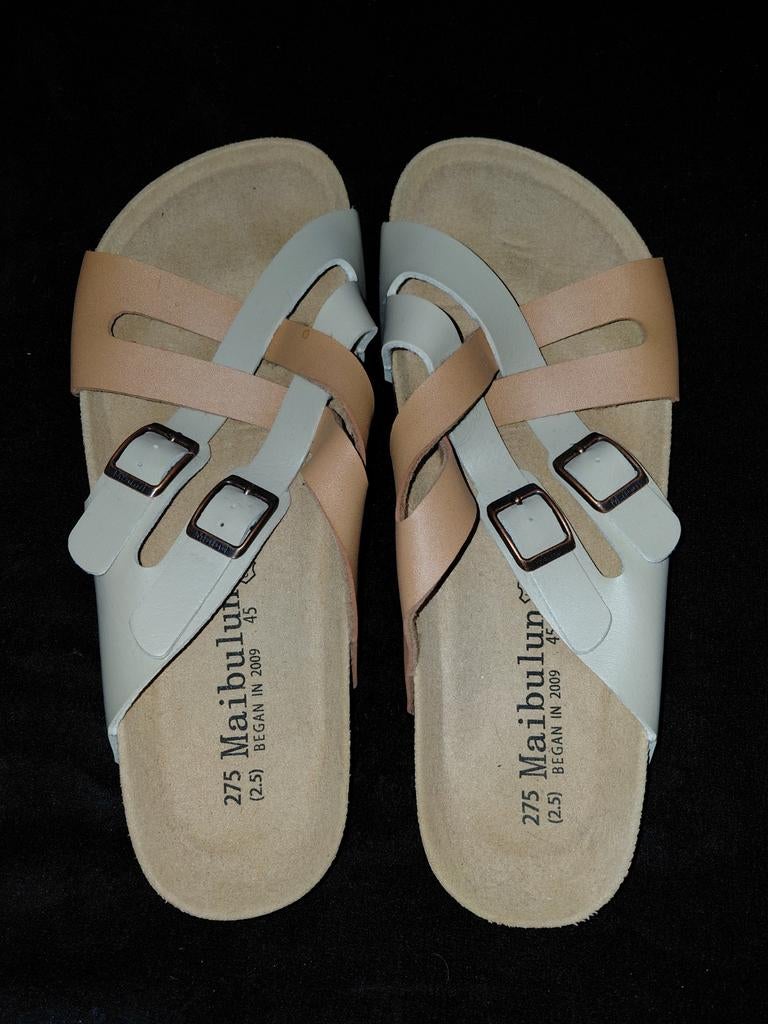 Maibulun Slippers Maat 45 - Nieuw, Slippers, Beige, Nieuw, Ophalen of Verzenden