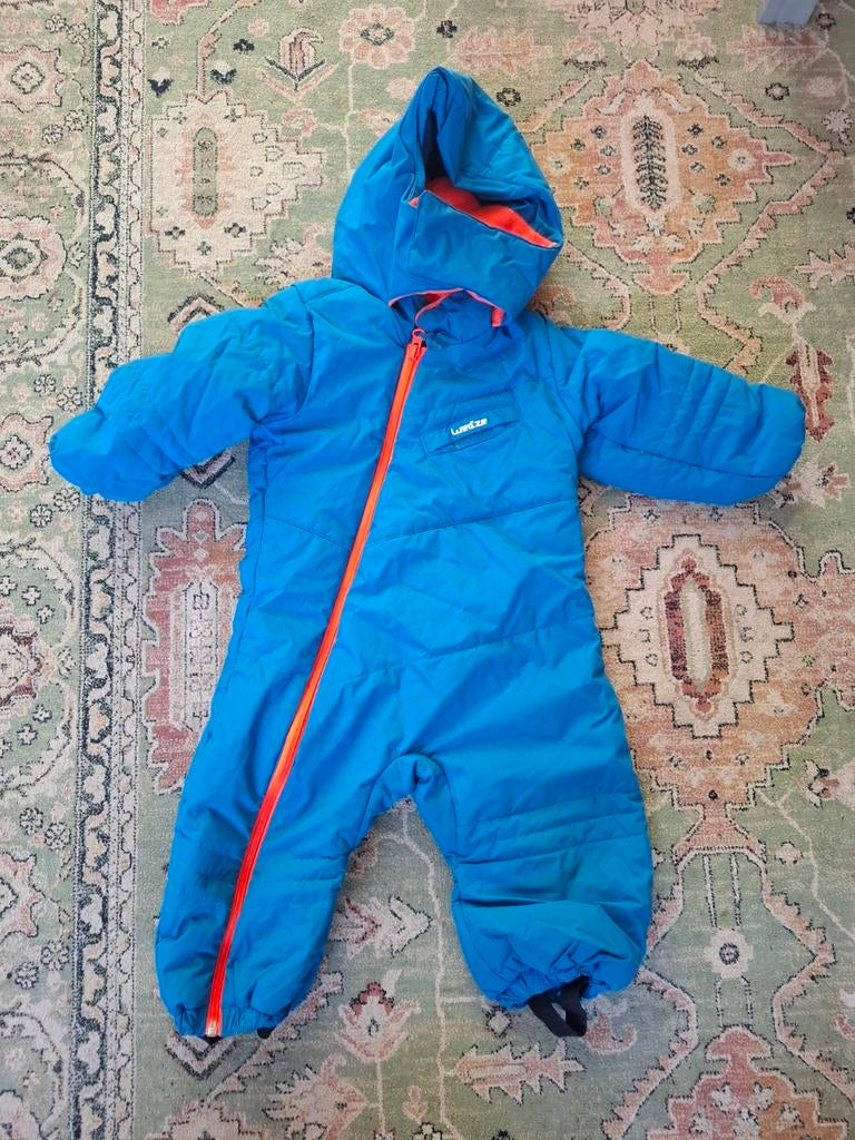 Wed'ze baby skipak/sneeuwpak maat 74-80, Kinderen en Baby's, Babykleding | Overige, Zo goed als nieuw, Jongetje of Meisje, Ophalen of Verzenden