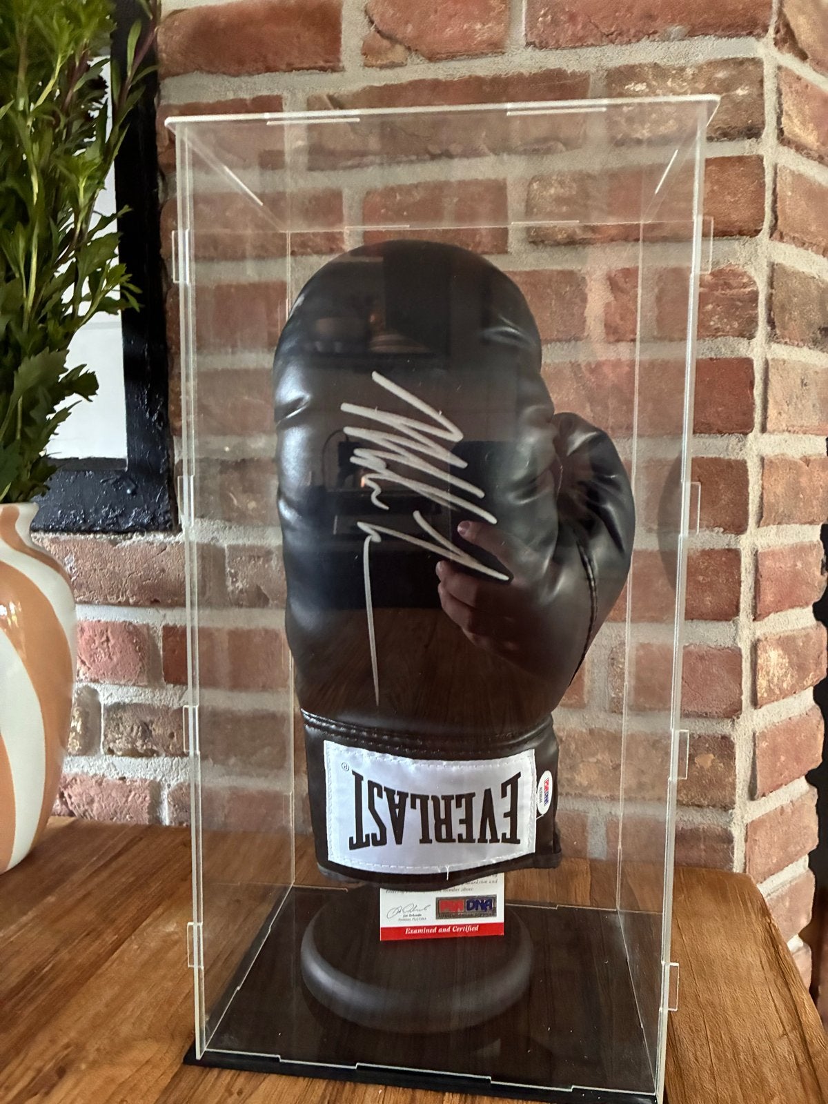 Gesigneerde Everlast bokshandschoen Mike Tyson, Ophalen, Zo goed als nieuw, Bokshandschoenen