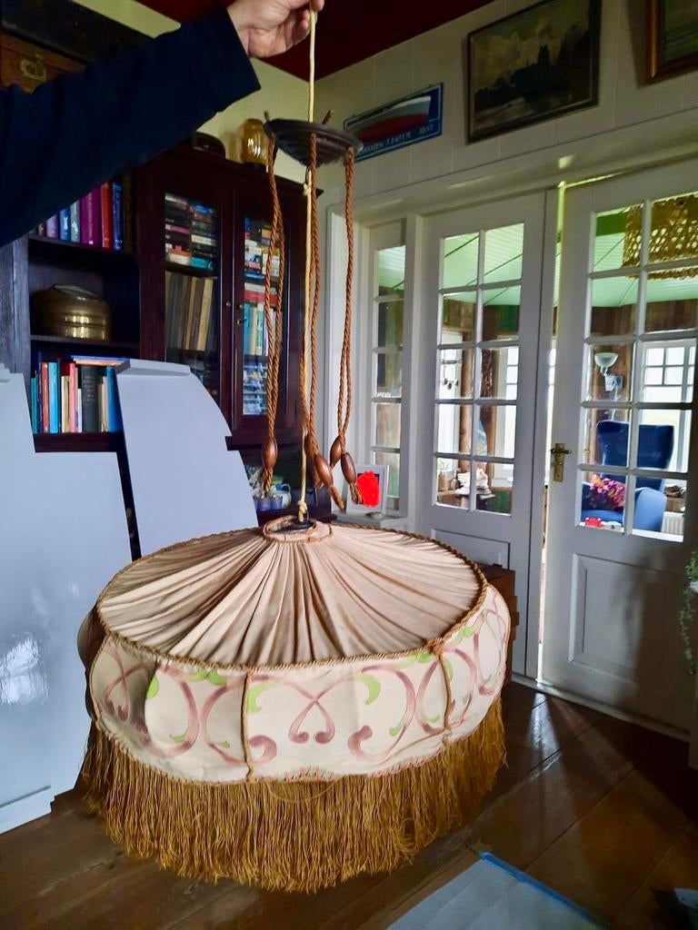 Vintage hanglamp, Antiek en Kunst, Ophalen