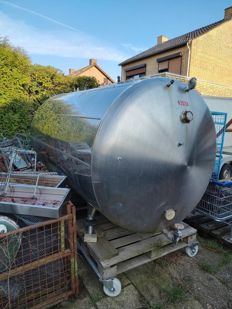 RVS tank, 150 liter of meer, Ophalen of Verzenden, Metaal