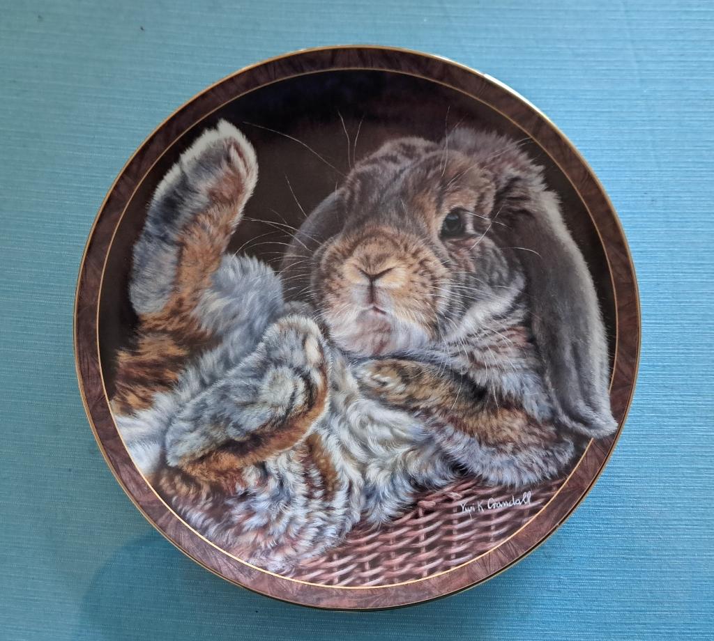 Origineel porselein wandbord ‘Bunny Tales” - verzamelobject, Ophalen