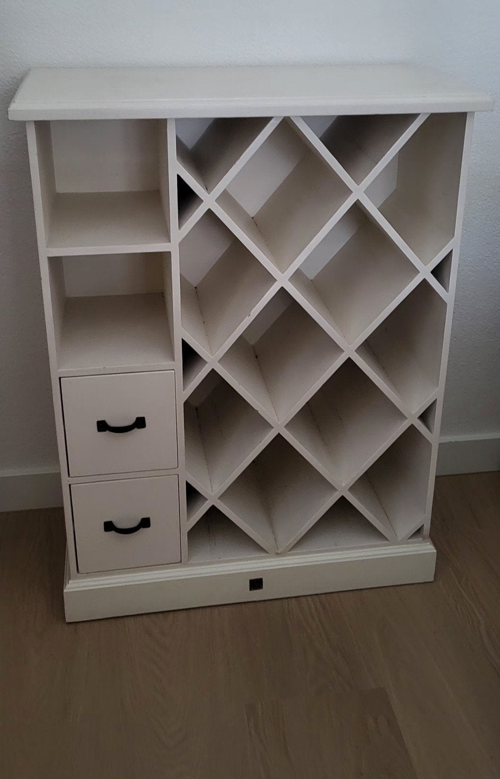 Riviera Maison Chateau Clairemont Wine Cabinet Wijnkast, Ophalen, Zo goed als nieuw, Minder dan 5 flessen
