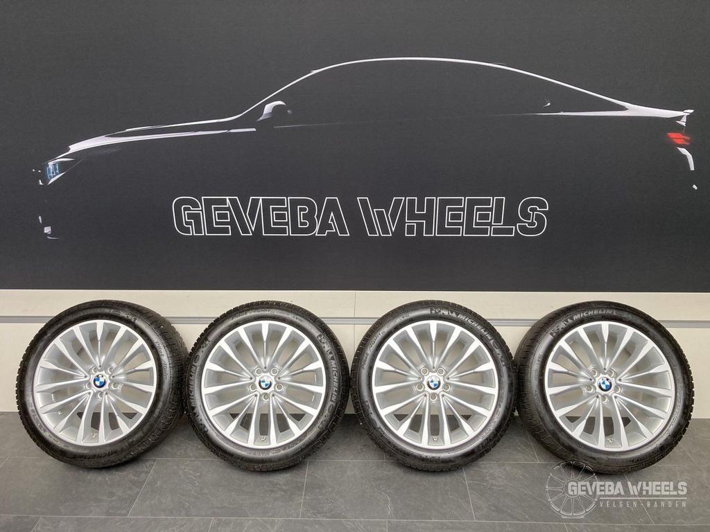 18” originele BMW 5 serie G30 G31 velgen winterbanden 5x112, Auto-onderdelen, Banden en Velgen, 18 inch, -, -, Banden en Velgen